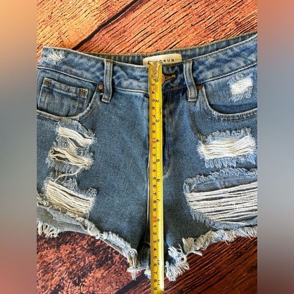 Women’s PacSun Distressed‎ Shorts Size 25 - Picture 8 of 10